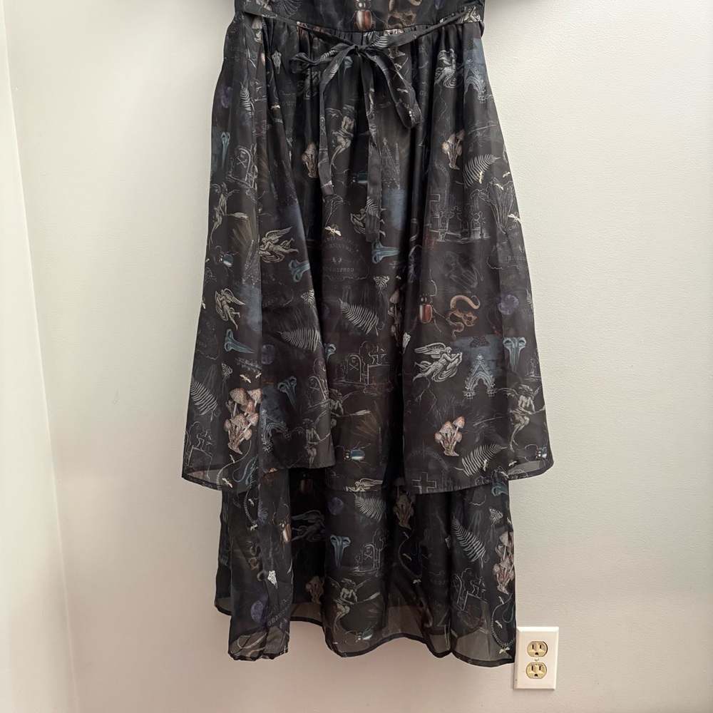 Maudeline Victoriana Organza Midaxi Dress Sz 6 – Romantic, Ethereal Layers - Picture 4 of 7